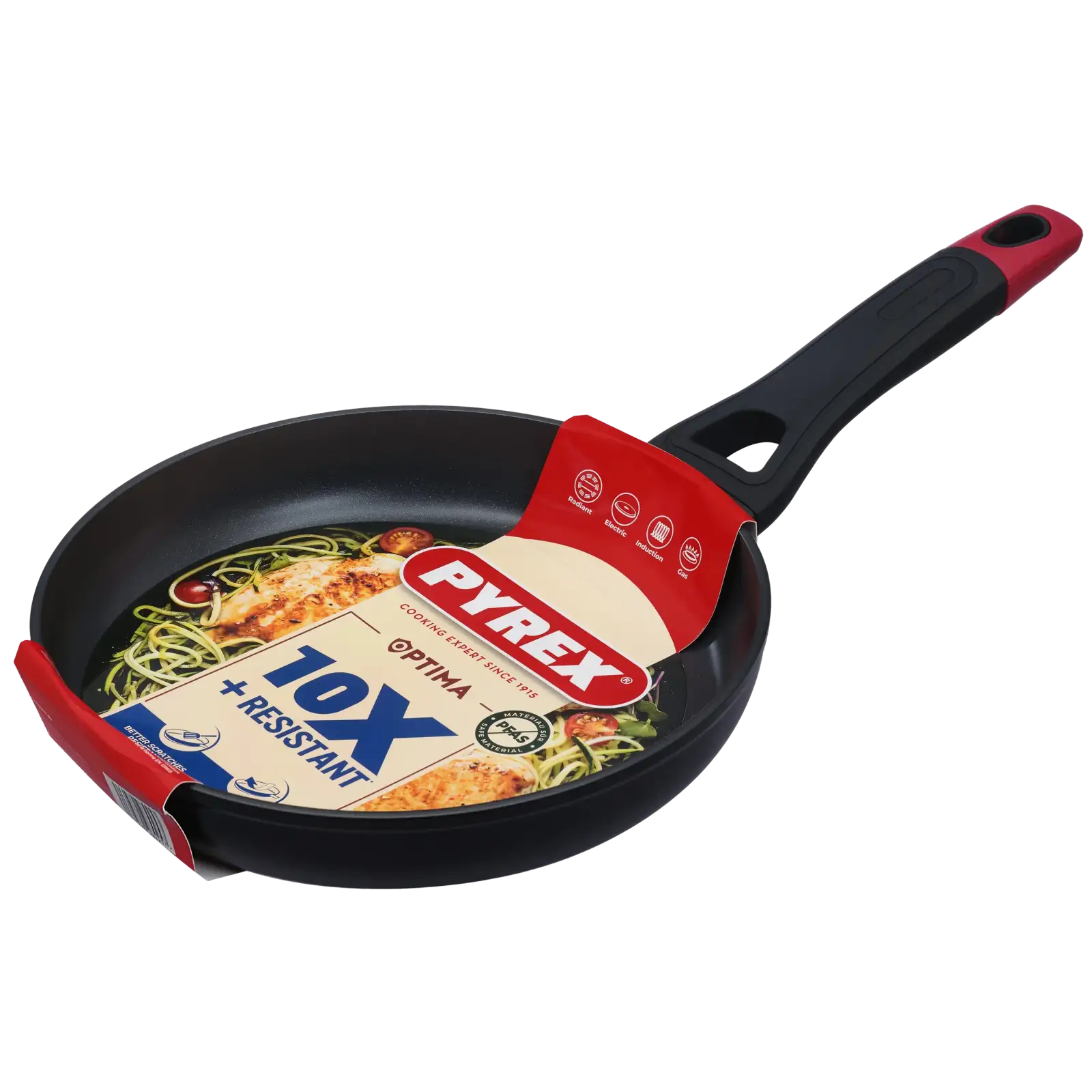 Сковорода Pyrex Optima 24 см, класична UA