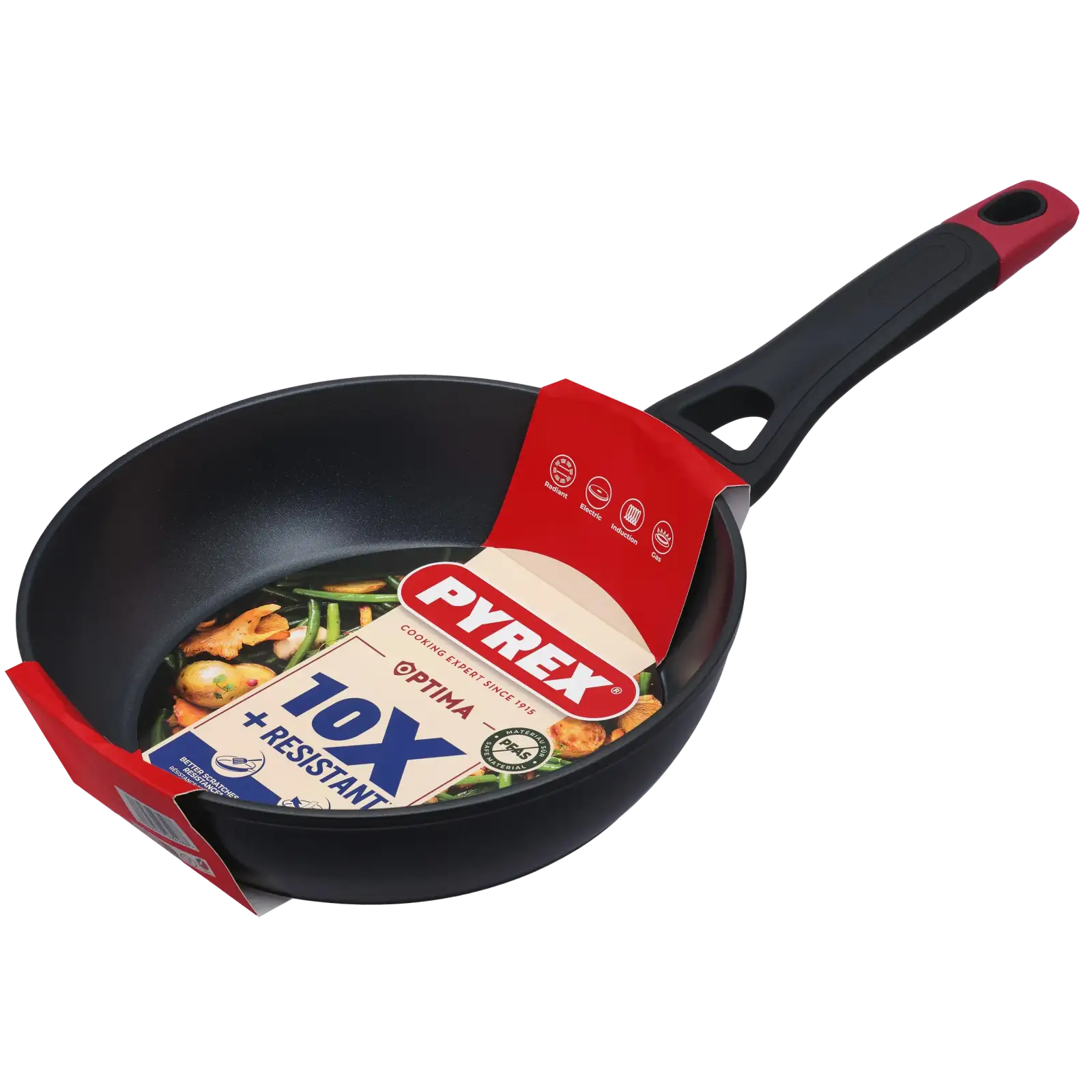 Сковорода Pyrex Optima 24 см, глибока UA