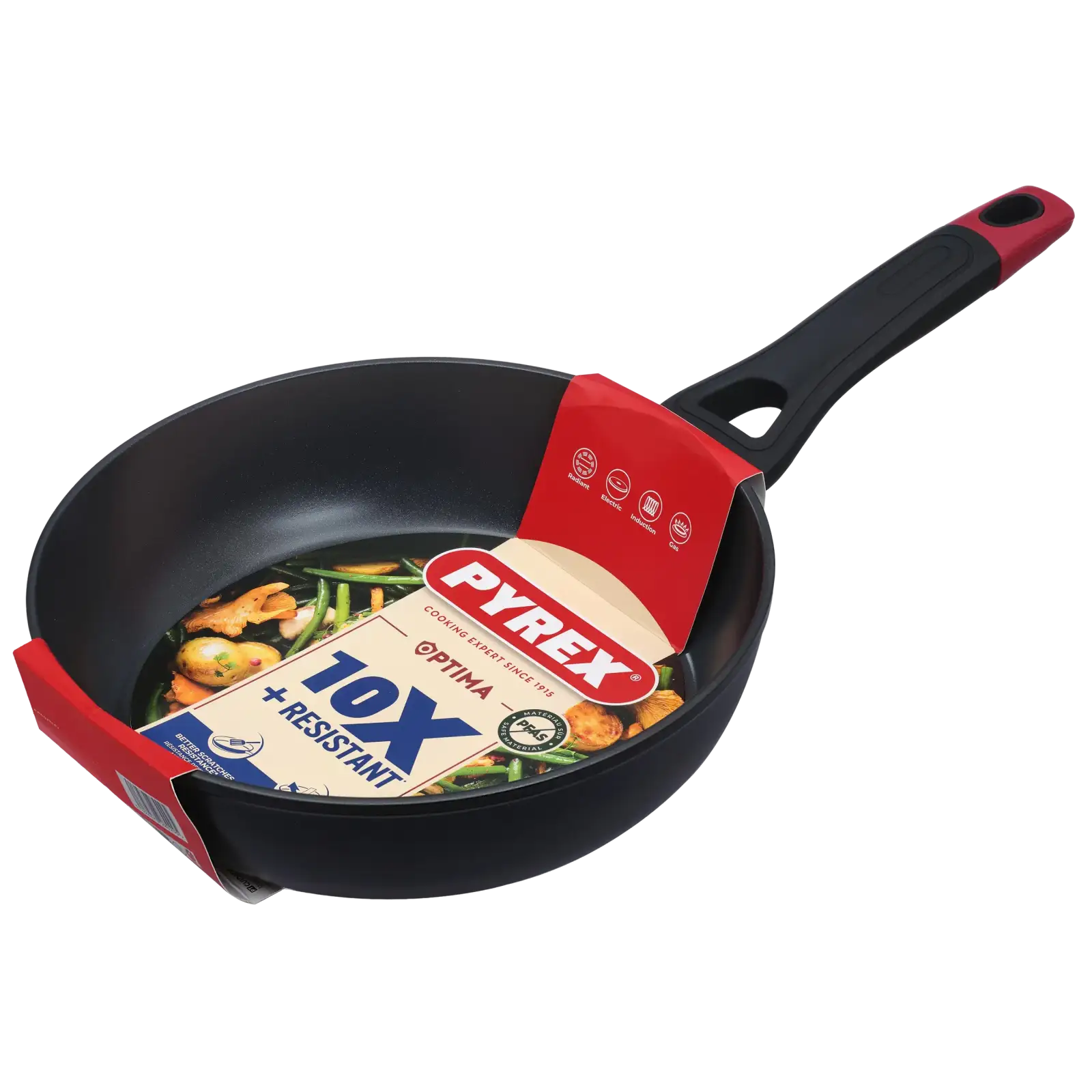 Сковорода Pyrex Optima 26 см, глибока UA