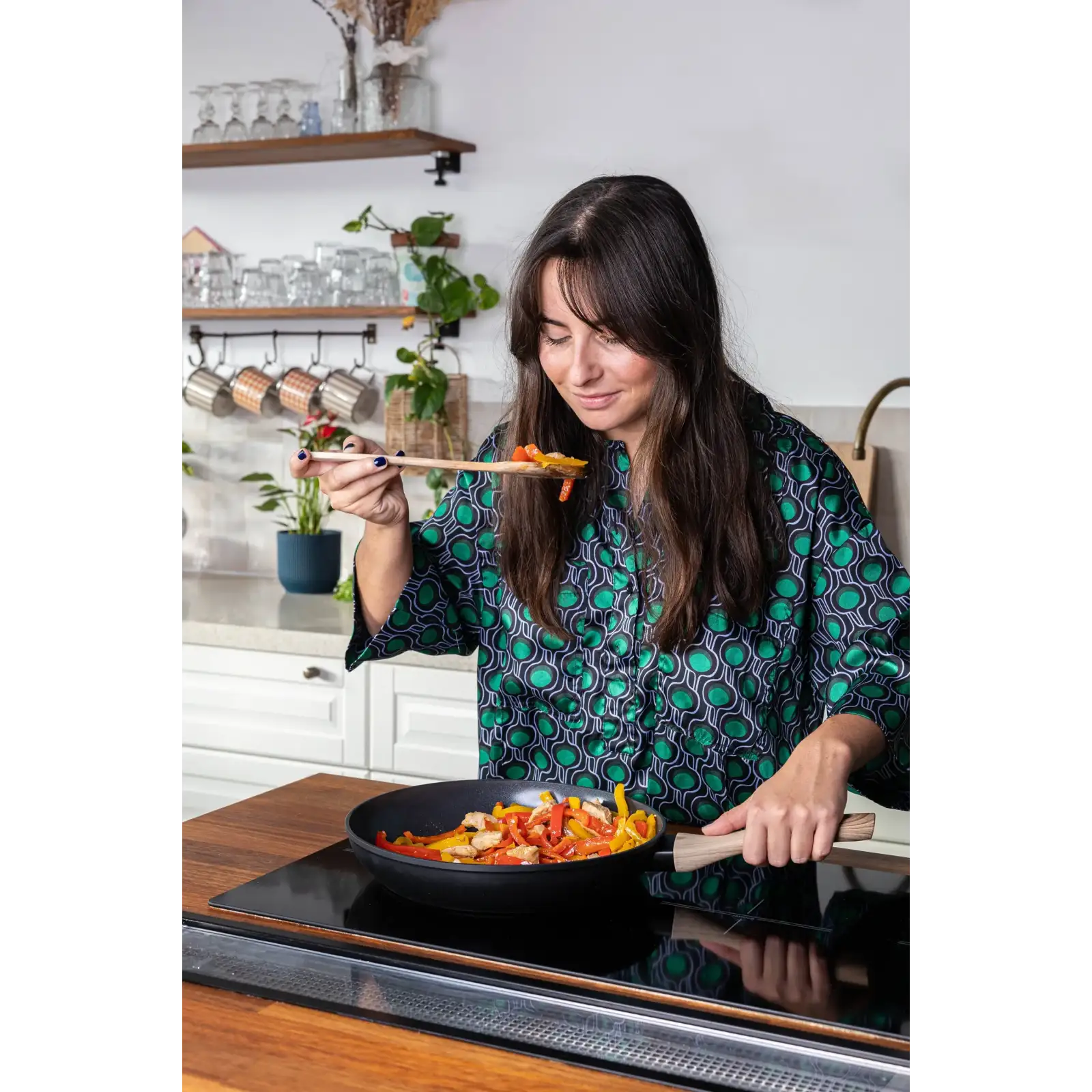 Сковорода Pyrex Cook&Care 28 см, класична UA