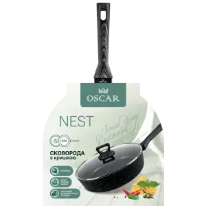 Сковорода с крышкой Oscar Nest, 26 см UA