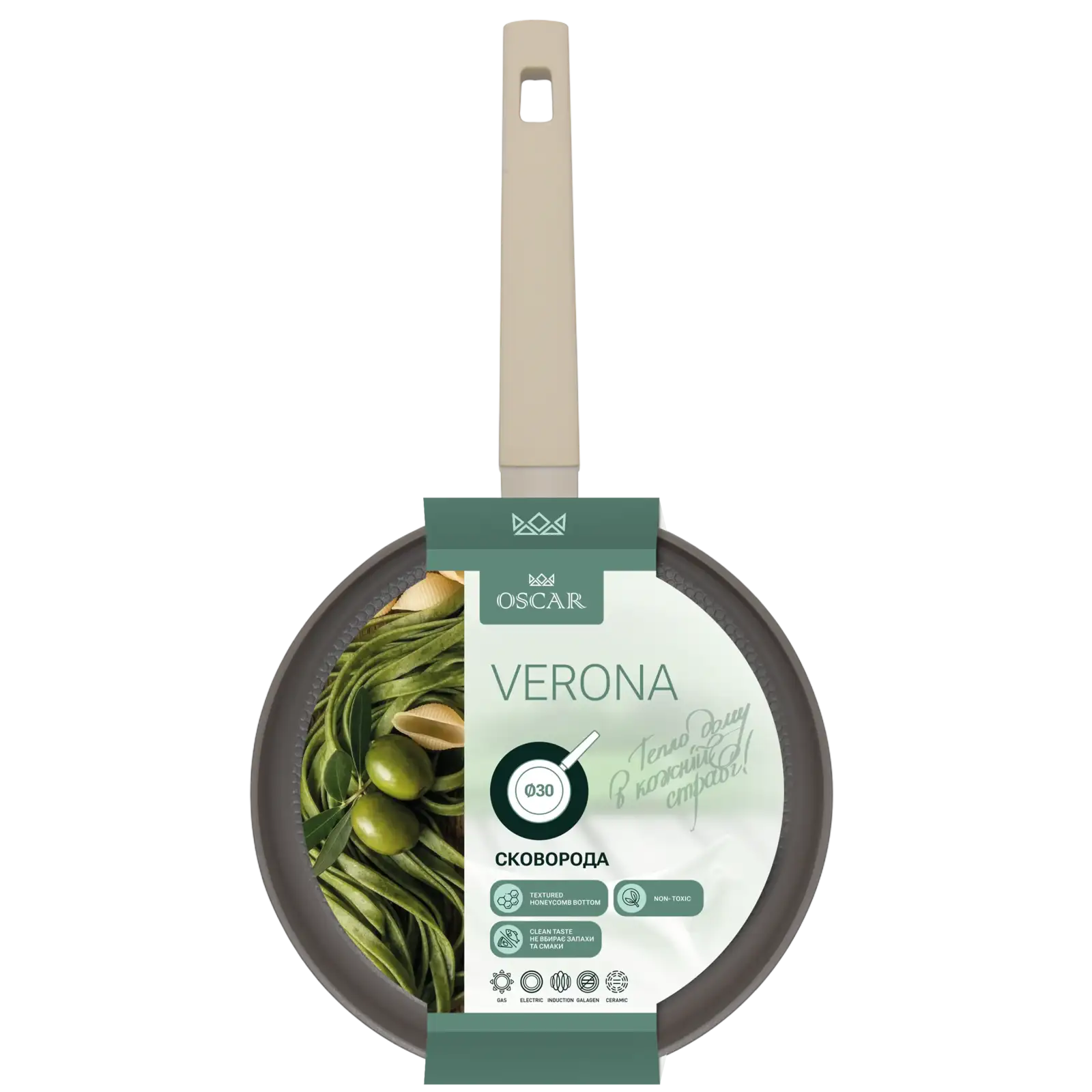 Сковорода Oscar Verona, 30 см new UA