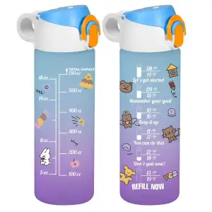 Бутылка для воды Herevin PC-Double Coloured 2025 (161686-175) UA