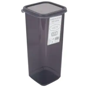 Контейнер для сипучих Violet House 0299 Transparent Black 1.7 л UA