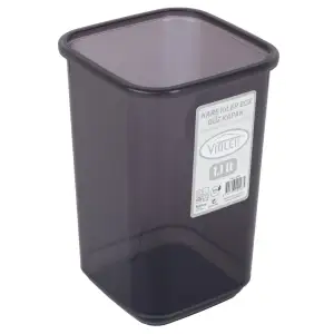Контейнер для сыпучих Violet House 0298 Transparent Black 1.1 л UA