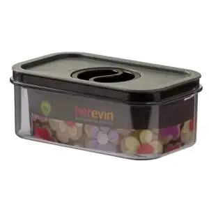 Контейнер HEREVIN Canister-Vacuum Lid-White-Black 0.6 л (161174-000) UA