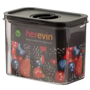 Контейнер HEREVIN Canister-Vacuum Lid-White-Black 1.2 л (161179-000) UA