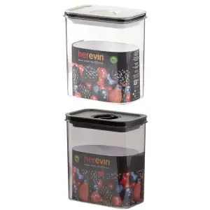 Контейнер HEREVIN Canister-Vacuum Lid-White-Black 1.8 л (161184-000) UA