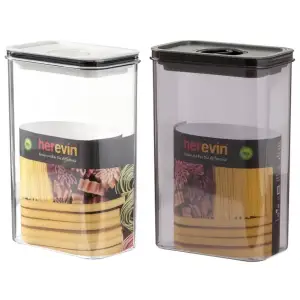 Контейнер HEREVIN Canister-Vacuum Lid-White-Black 2.5 л (161189-000) UA
