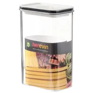 Контейнер HEREVIN Canister-Vacuum Lid-White-Black 2.5 л (161189-000) UA
