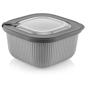 Контейнер Idea Home 00683 Line Box Gray 1.8 л (00683 Gray) UA