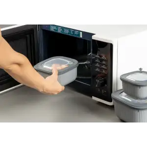Контейнер Idea Home 00683 Line Box Gray 1.8 л (00683 Gray) UA
