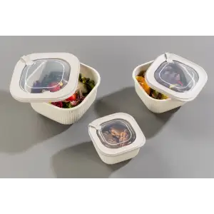 Набір контейнерів Idea Home 00685 Line Box Bej 0.6/1.1/1.8 (00685 Bej) UA