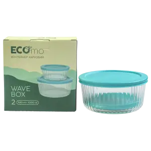 Набір контейнерів ECOmo Wave Box 520 мл, 1000 мл UA