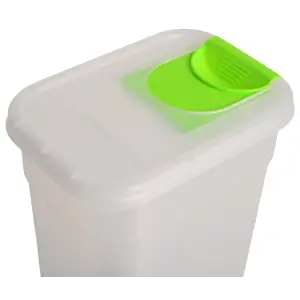 Контейнер для сыпучих Violet House 0373 Transparente Green 3.2 л UA