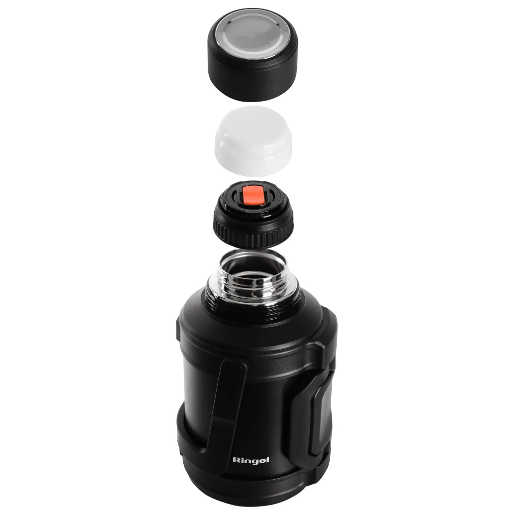 Термос RINGEL Tapfer 3000 мл чорний (RG-6141-3000) UA