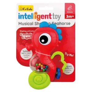 Брязкальце музичне Ks Kids Морський коник зі світл. еф. (KIT23004) UA