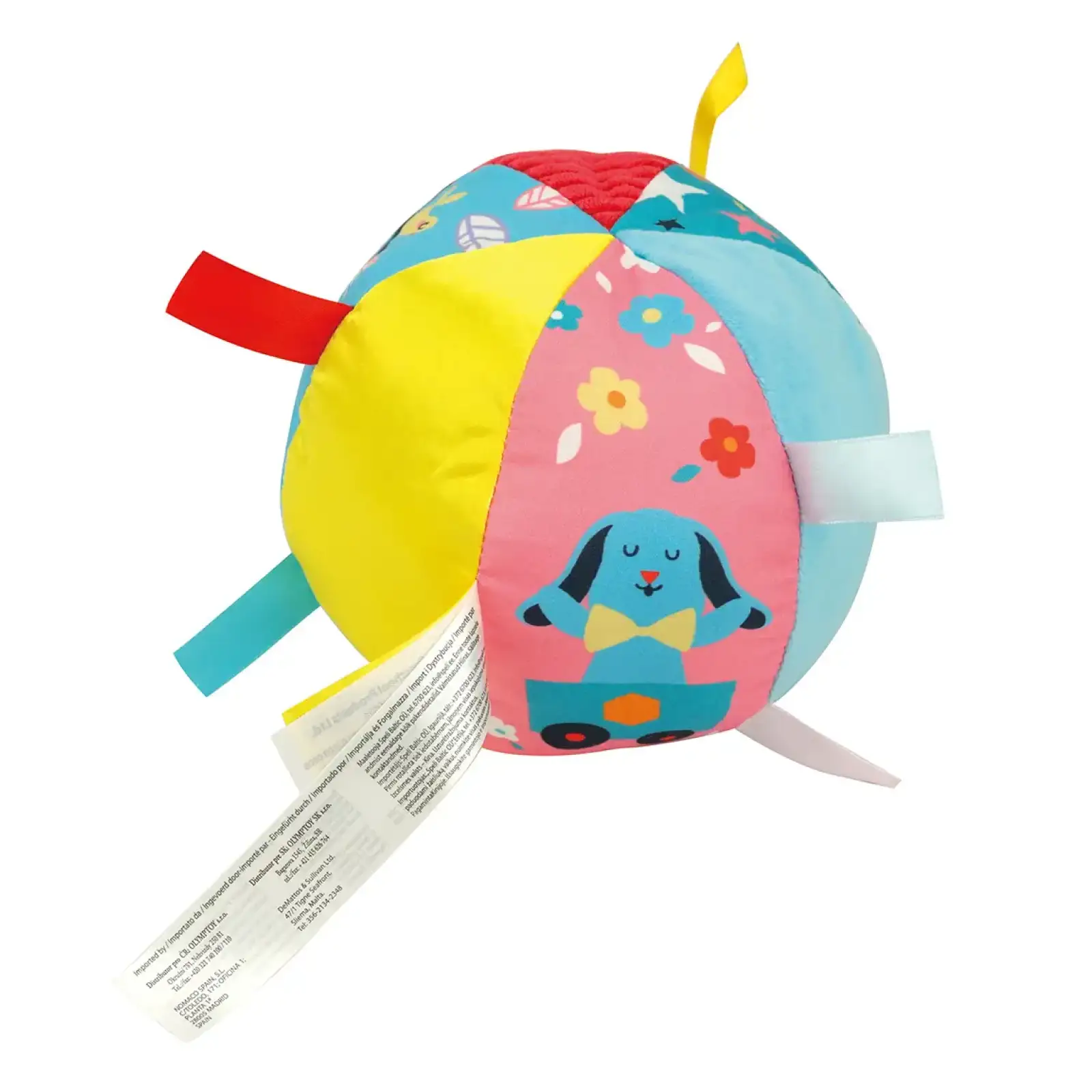 Погремушка Ks Kids Мяч мягкий (KA10805-OB) UA