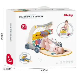 Игрушка Bibi-inn Ходунки с игровым ковриком 2 в 1 в ассортименте UA