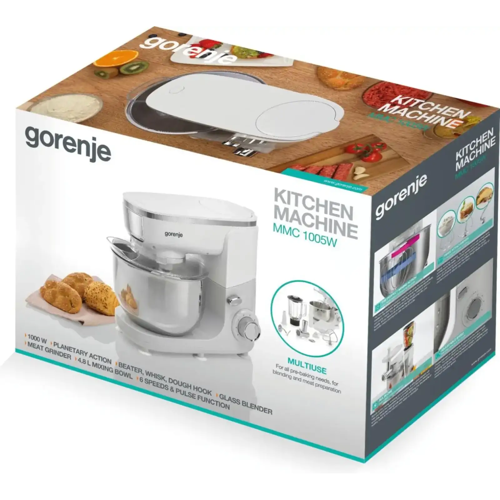 Кухонний комбайн GORENJE MMC1005W (SM20310) UA