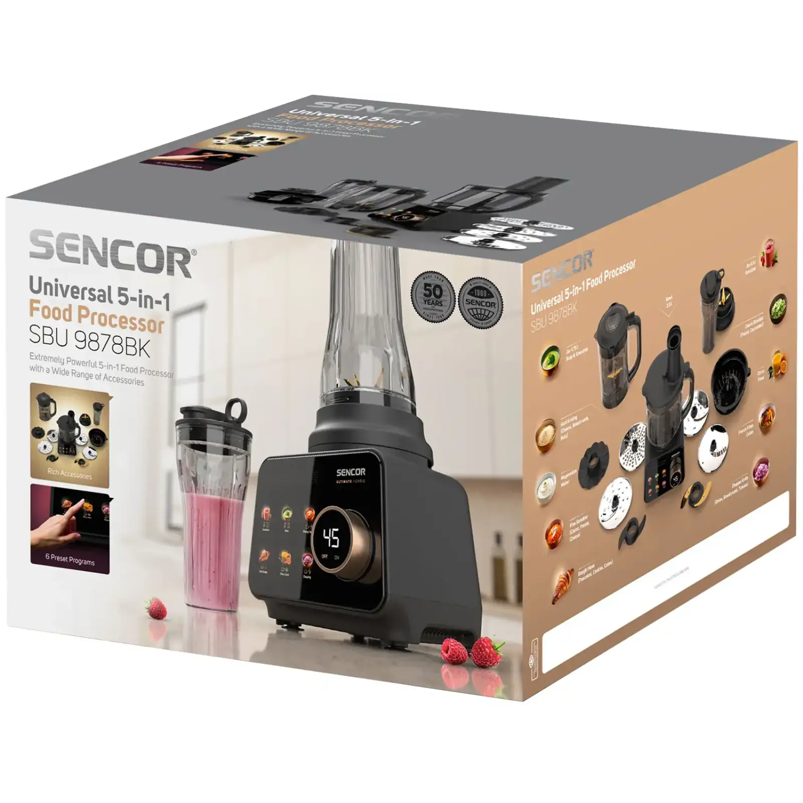 Кухонный комбайн Sencor SBU 9878BK UA