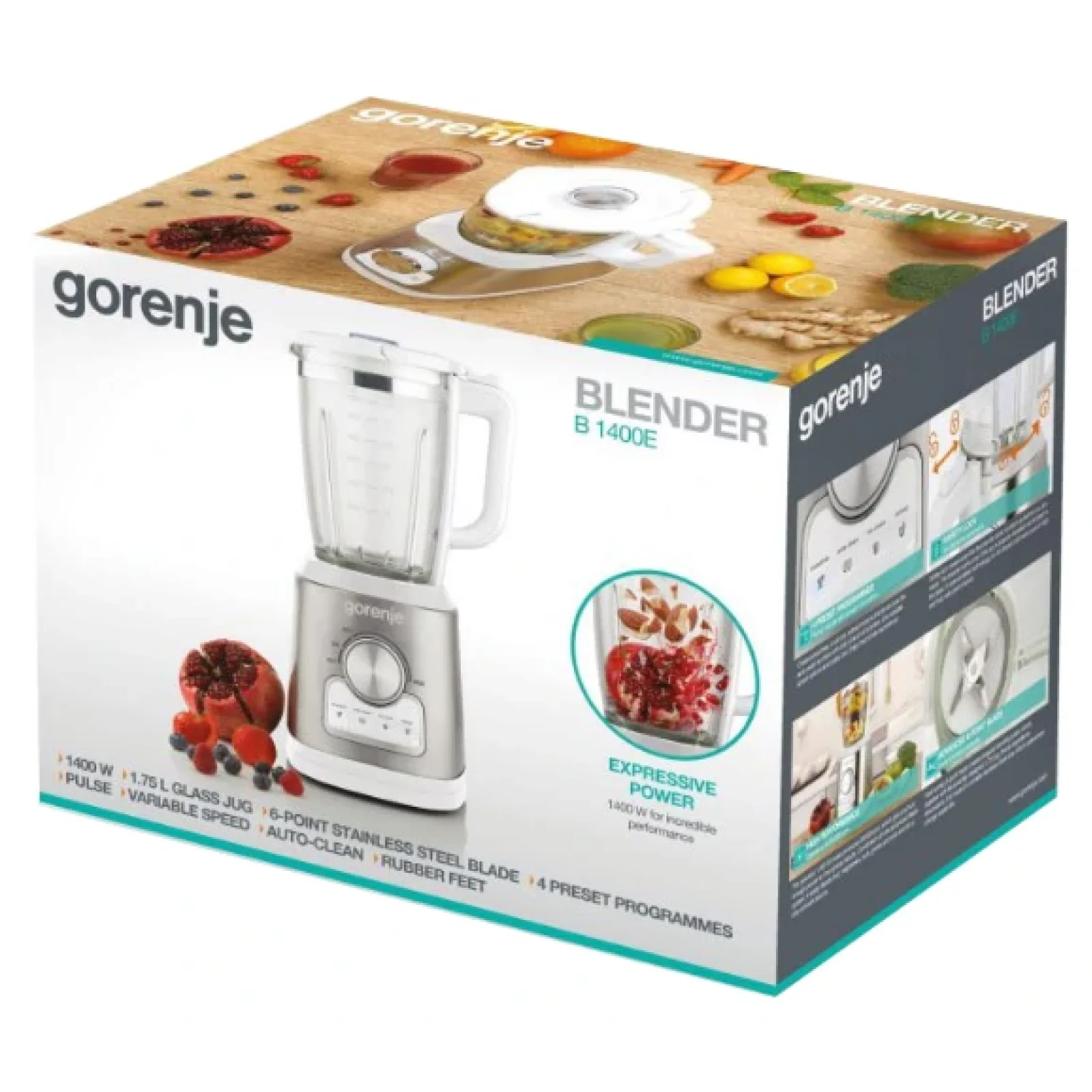 Стационарный блендер Gorenje B1400E UA
