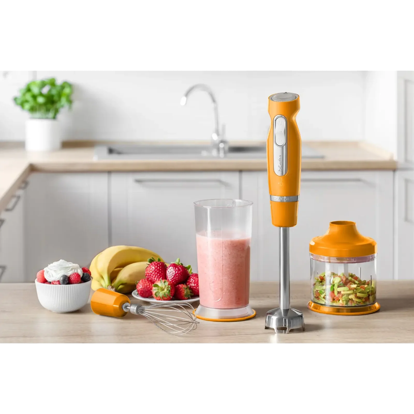 Погружной блендер Sencor SHB 4463OR-EUE3 UA