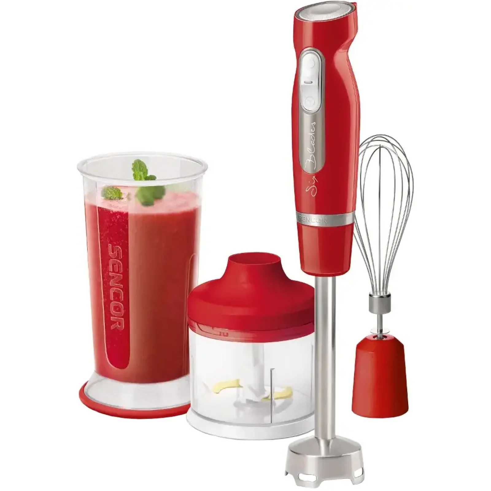 Погружной блендер Sencor SHB 4464RD-EUE3 UA