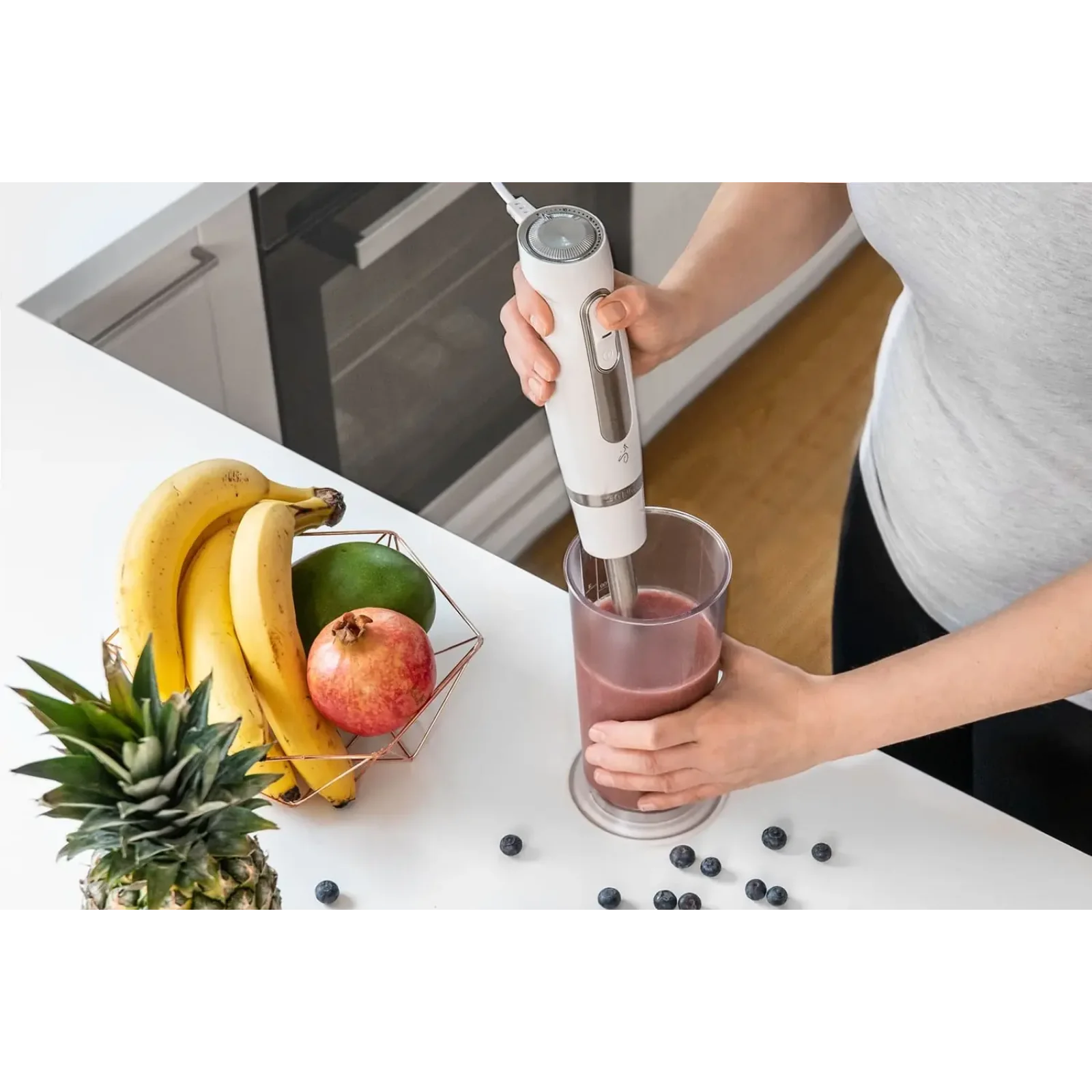 Занурювальний блендер Sencor SHB 4460WH-EUE3 UA