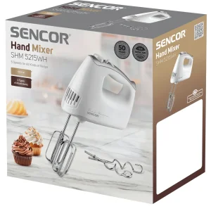 Ручний міксер Sencor SHM 5215WH UA