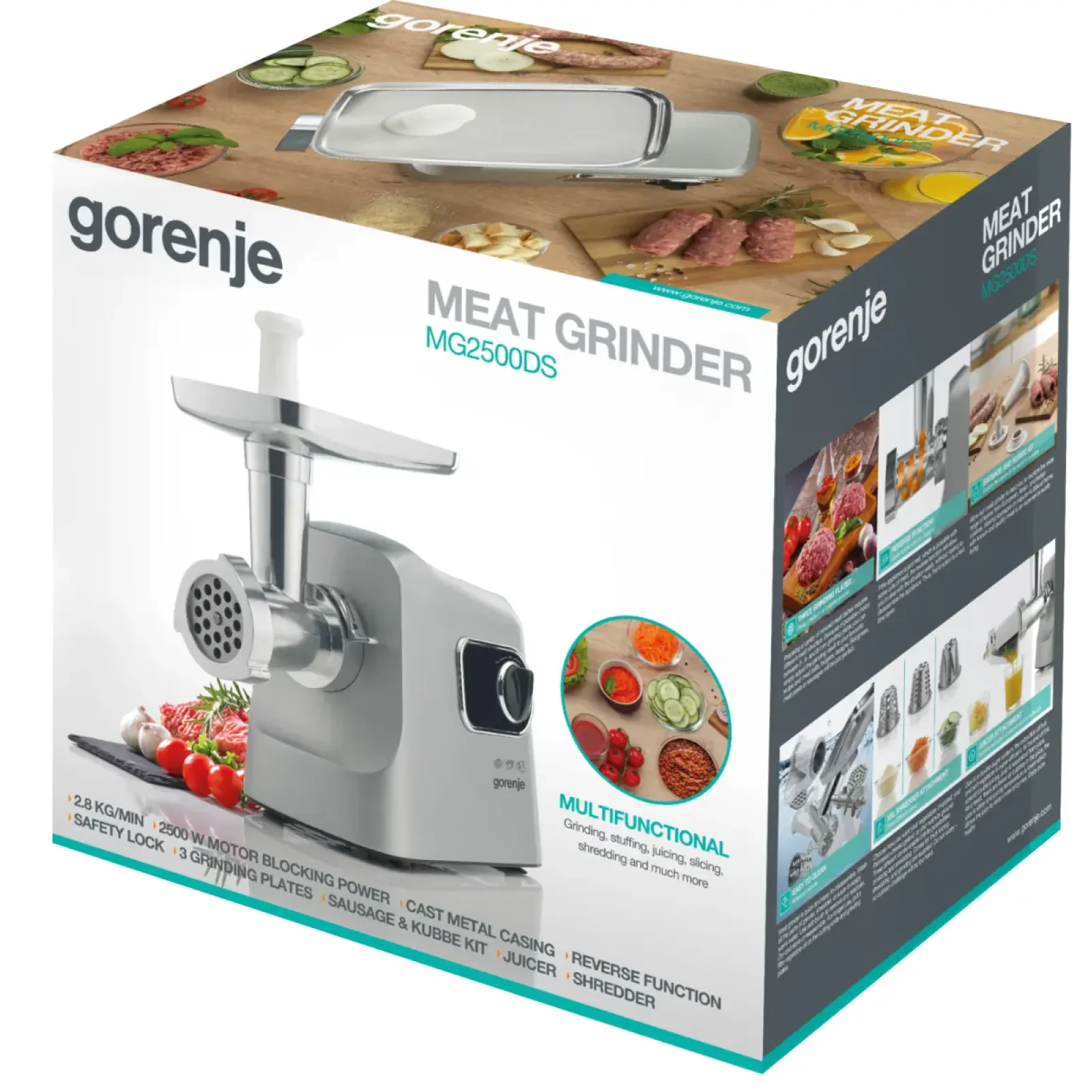 М'ясорубка Gorenje MG2500DS UA