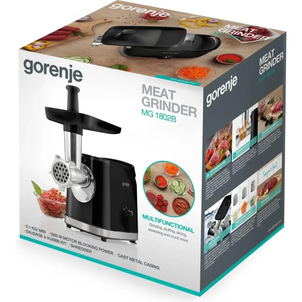 Мясорубка Gorenje MG1802B (MG2014DC) UA