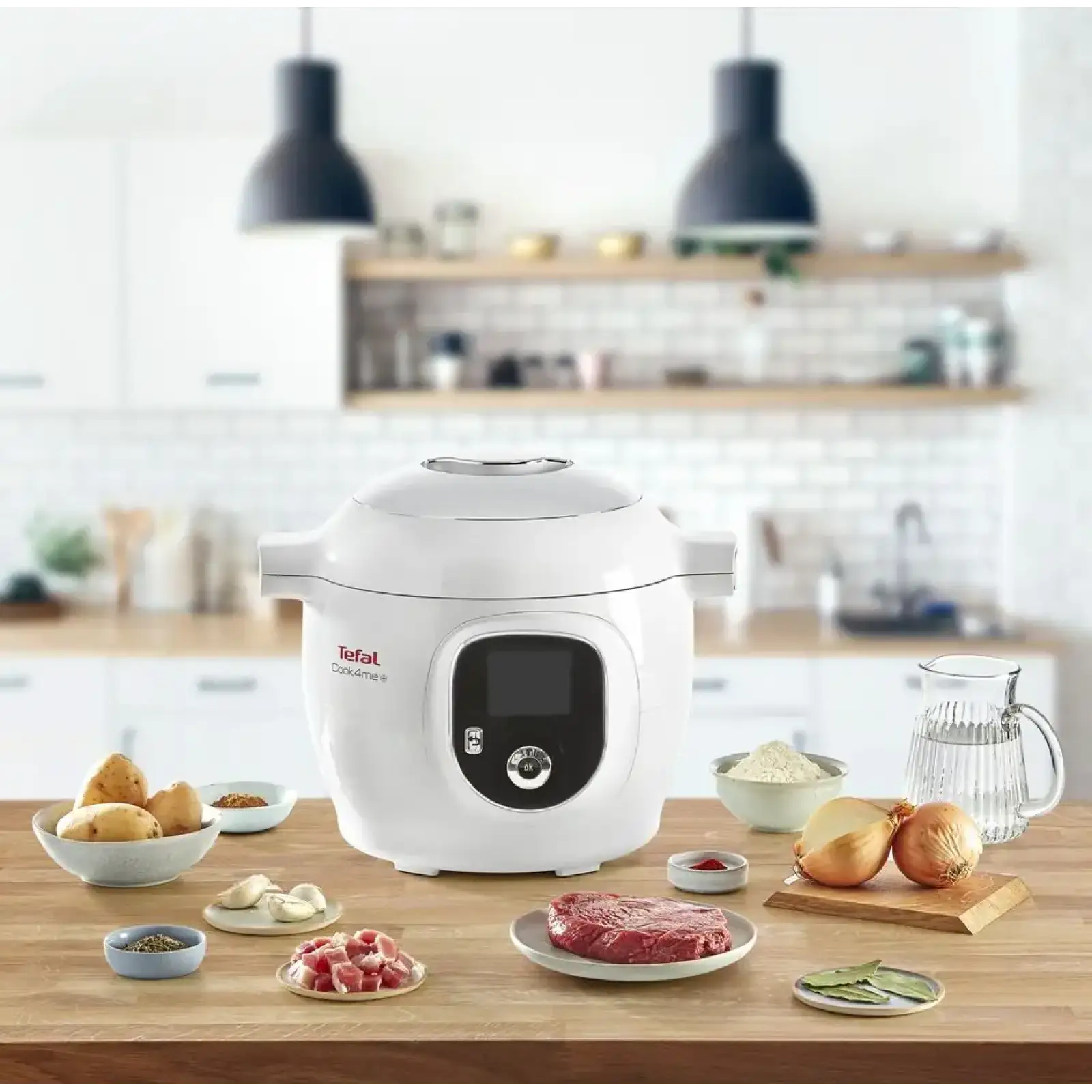 Мультиварка - скороварка Tefal COOK4ME+ CY851130 UA