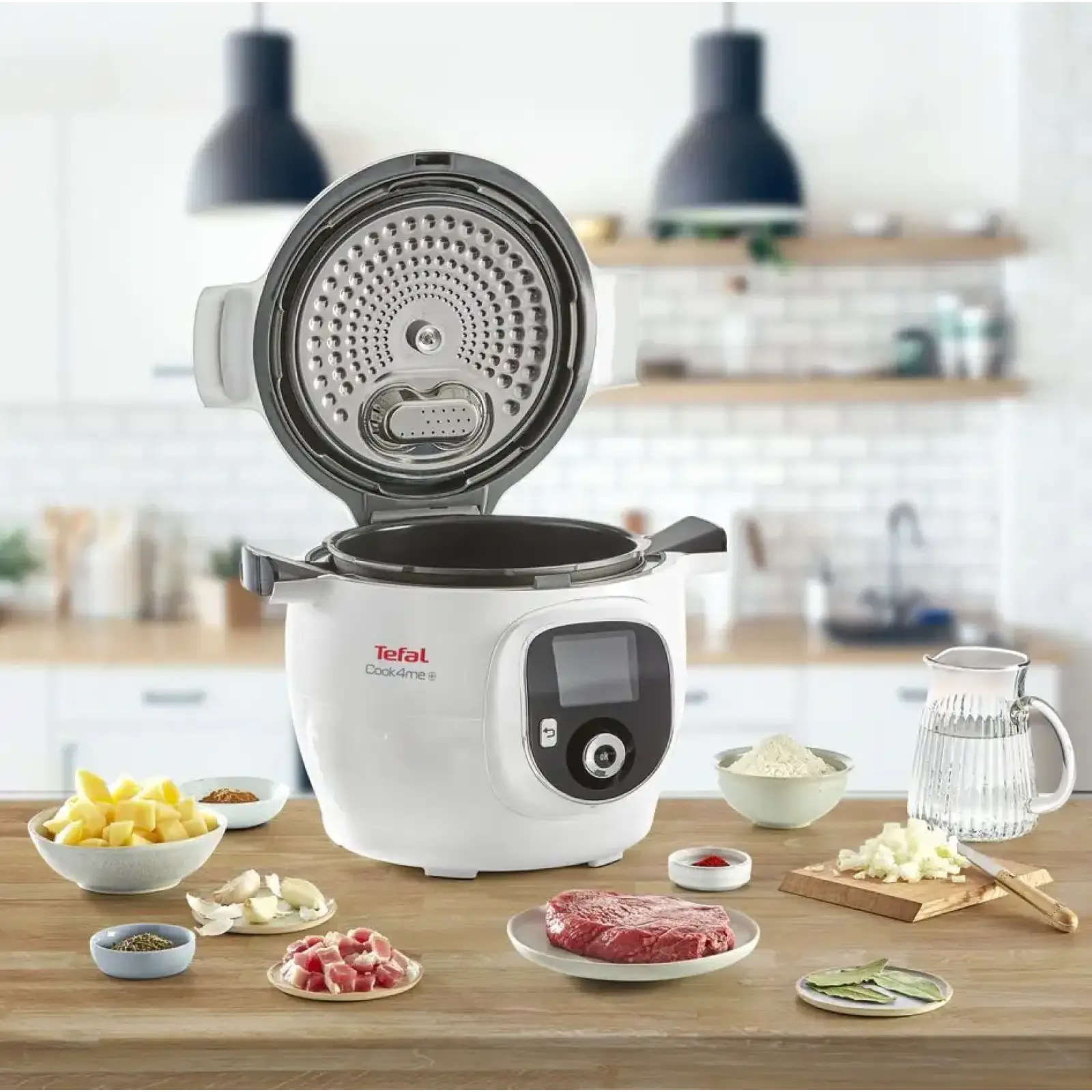 Мультиварка - скороварка Tefal COOK4ME+ CY851130 UA