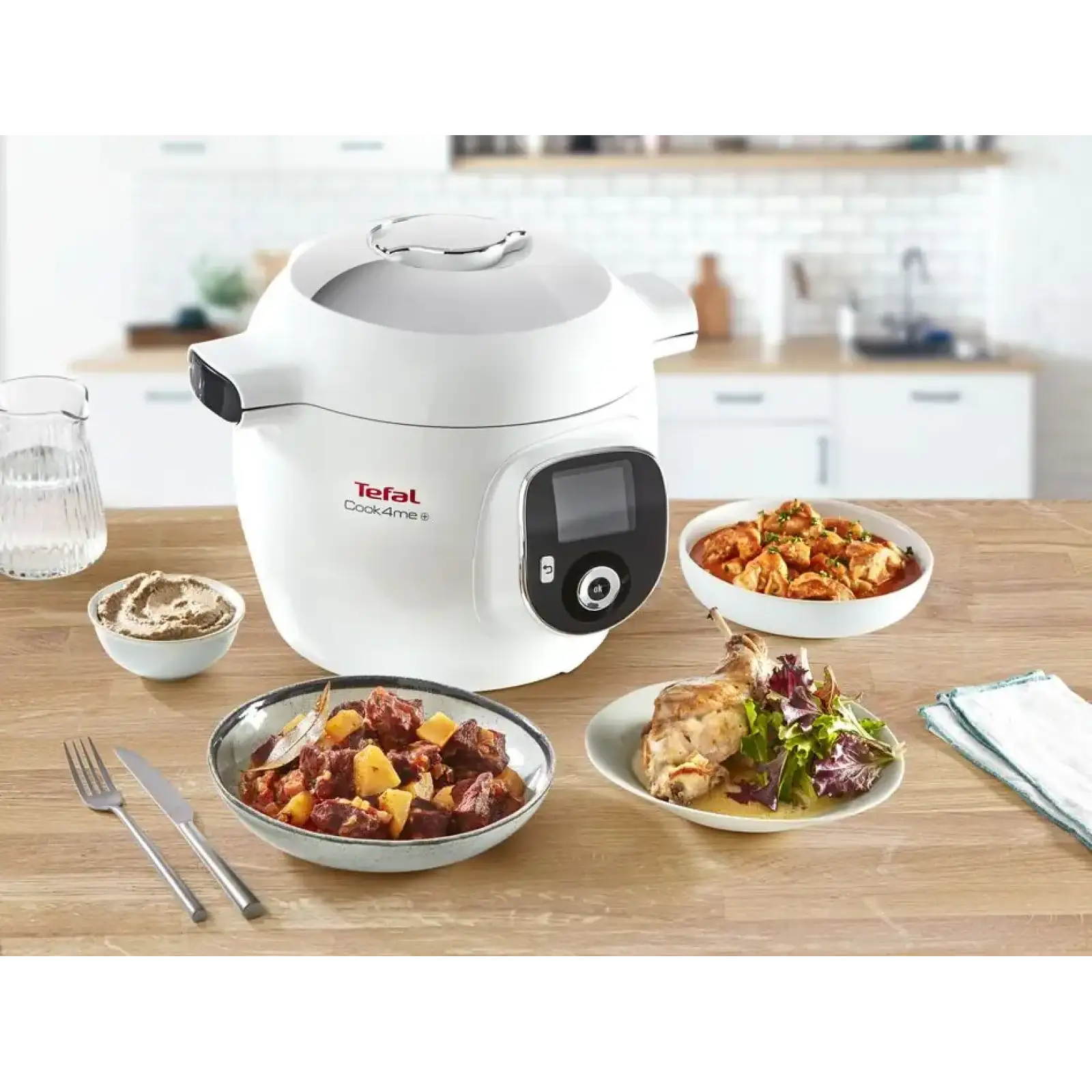 Мультиварка - скороварка Tefal COOK4ME+ CY851130 UA