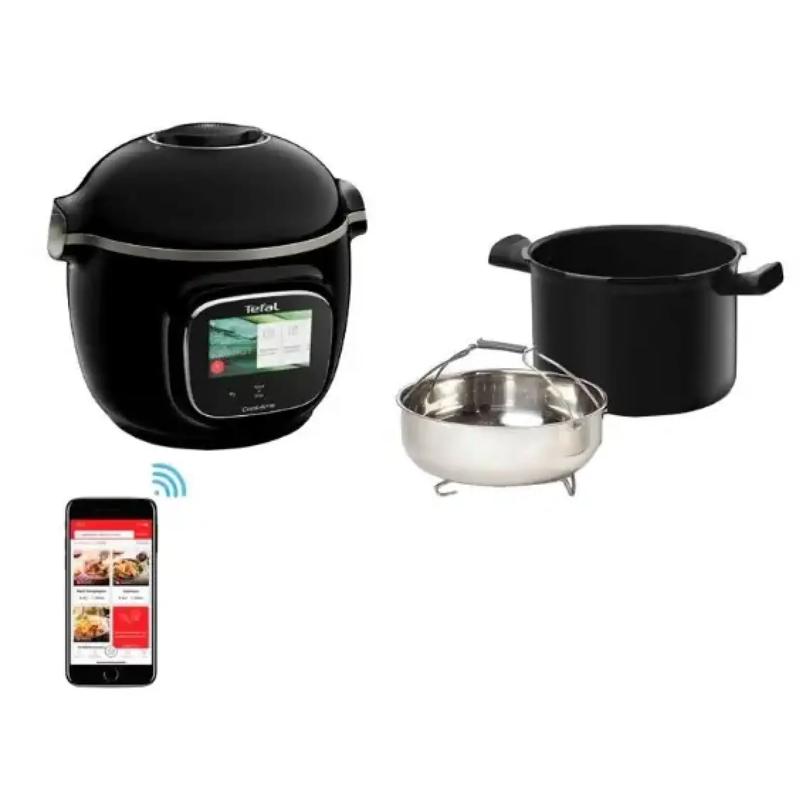 Мультиварка - скороварка Tefal Cook4me Touch CY912830 UA