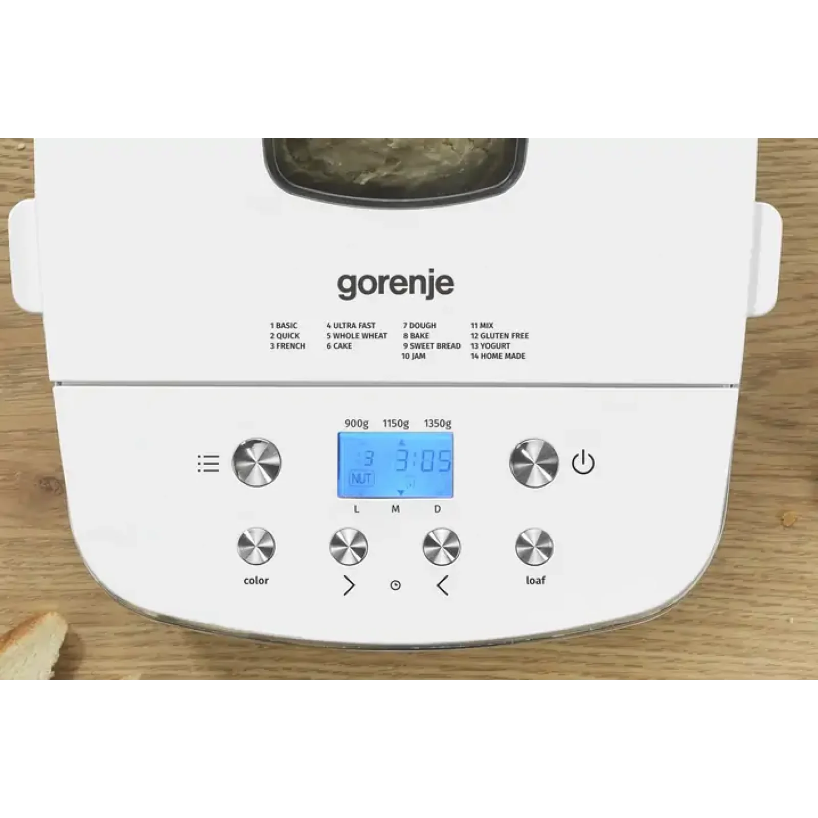 Хлебопечка GORENJE BM1350W (BM8001-GS) UA