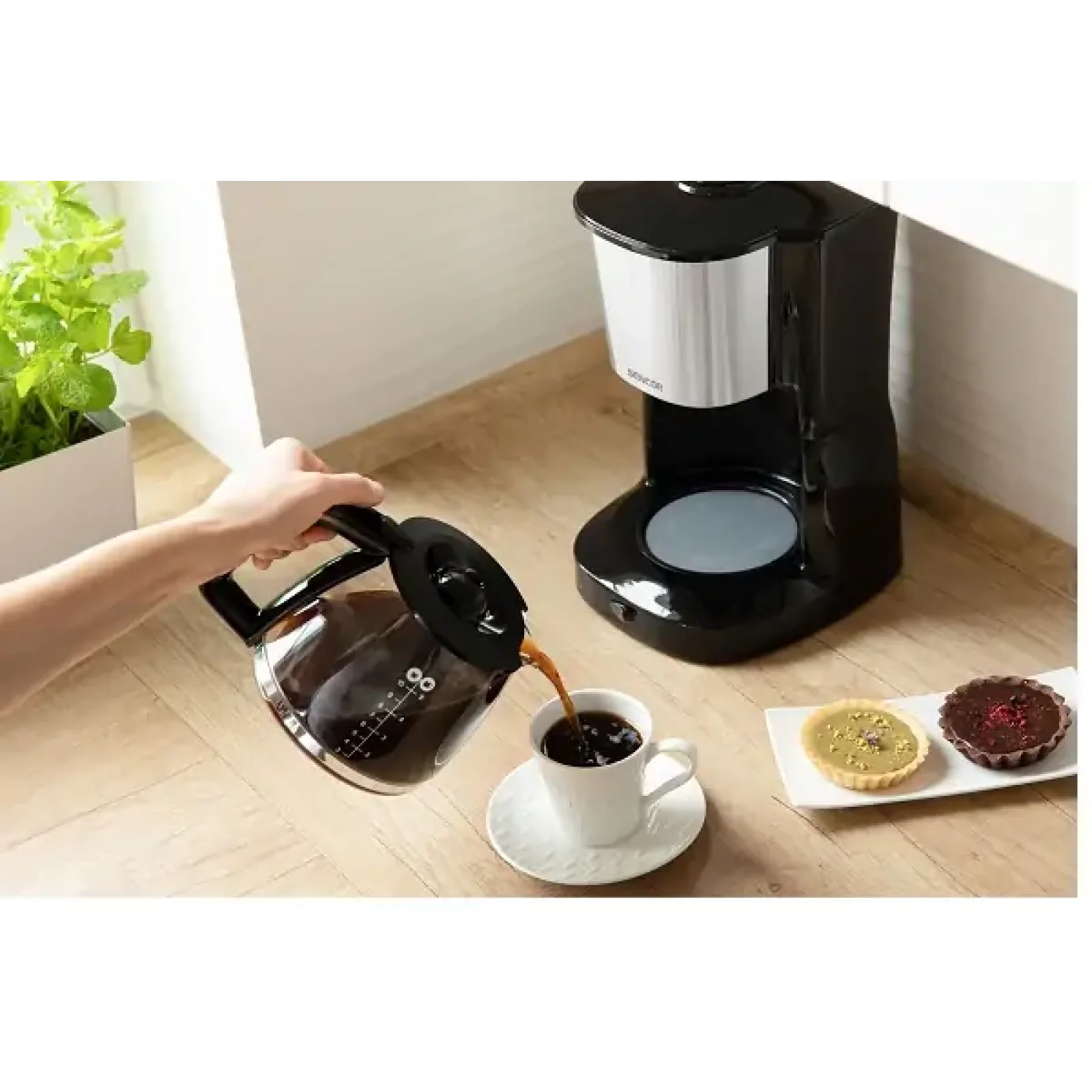 Кофеварка капельная SENCOR SCE 3050SS UA