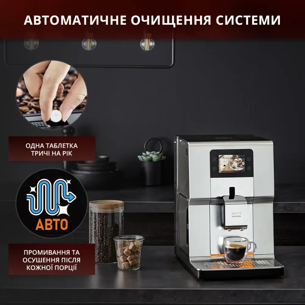 Кофемашина KRUPS EA875E10 UA