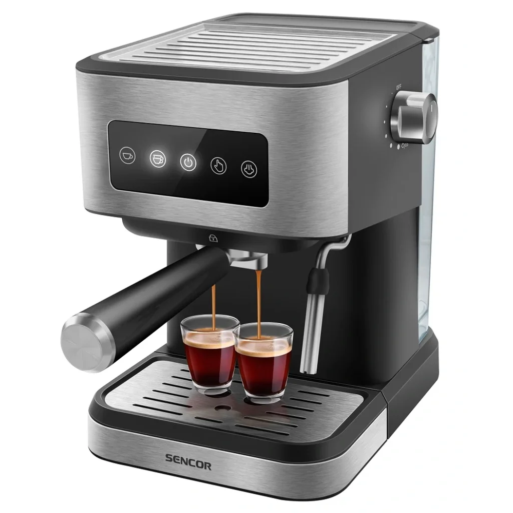 Кофеварка эспрессо Sencor SES 4020SS UA