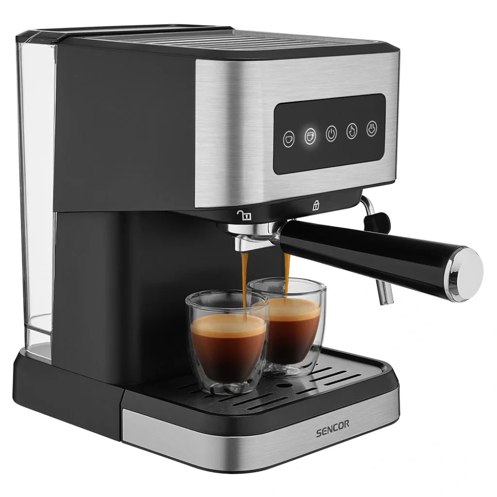 Кофеварка эспрессо Sencor SES 4020SS UA