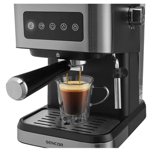 Кофеварка эспрессо Sencor SES 4020SS UA