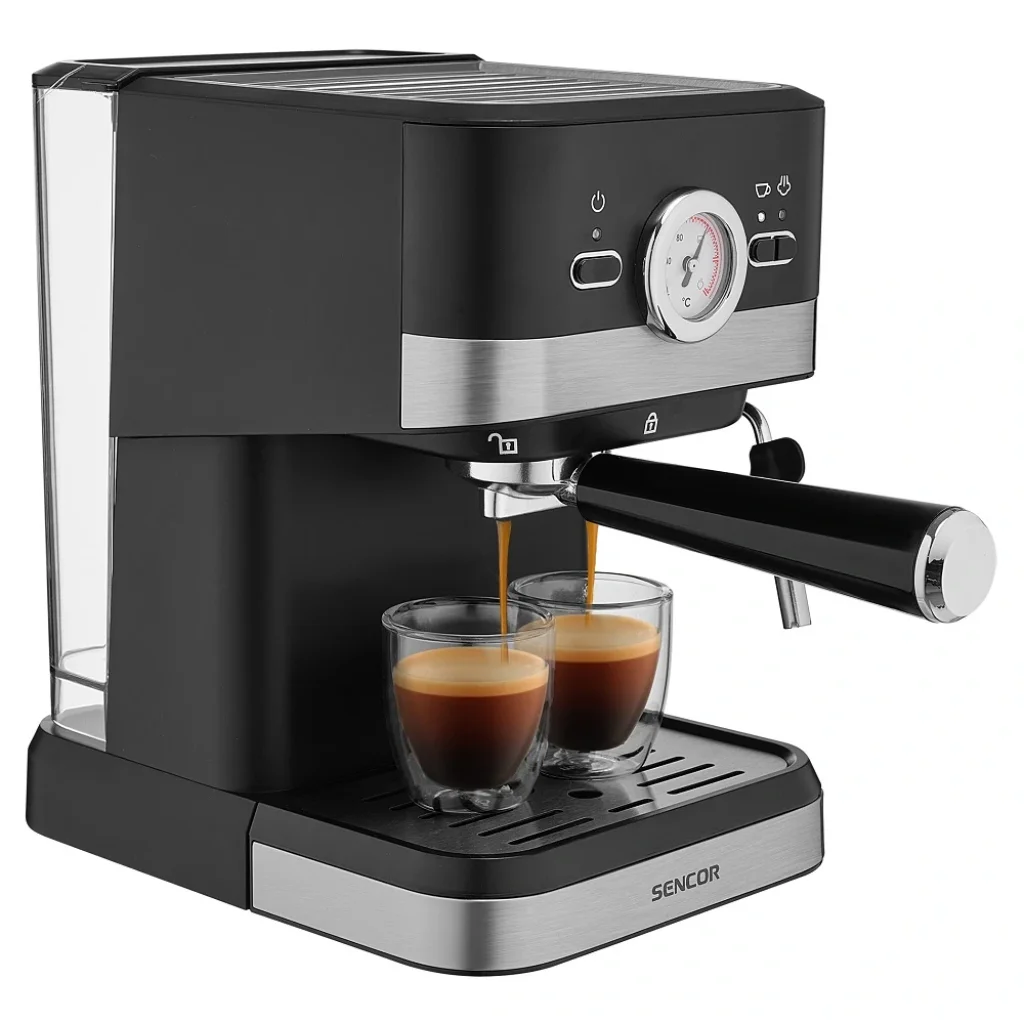 Кофеварка эспрессо Sencor SES 1721BK UA