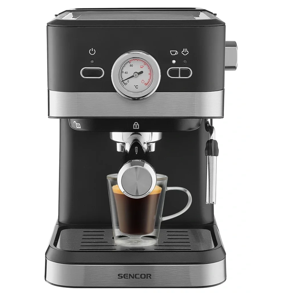 Кофеварка эспрессо Sencor SES 1721BK UA
