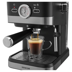 Кофеварка эспрессо Sencor SES 1721BK UA