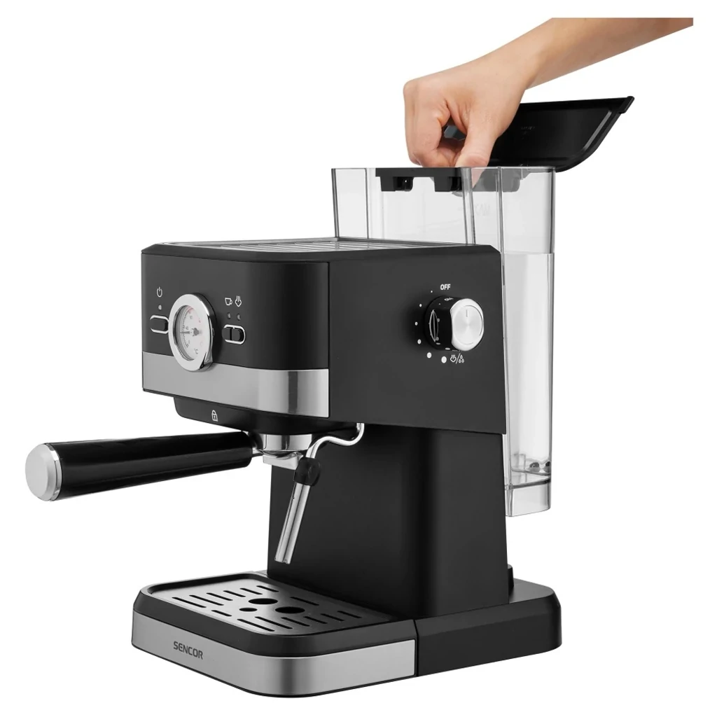 Кофеварка эспрессо Sencor SES 1721BK UA