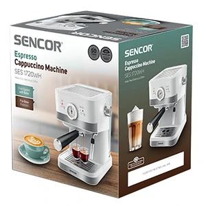 Кофеварка эспрессо Sencor SES 1720WH UA