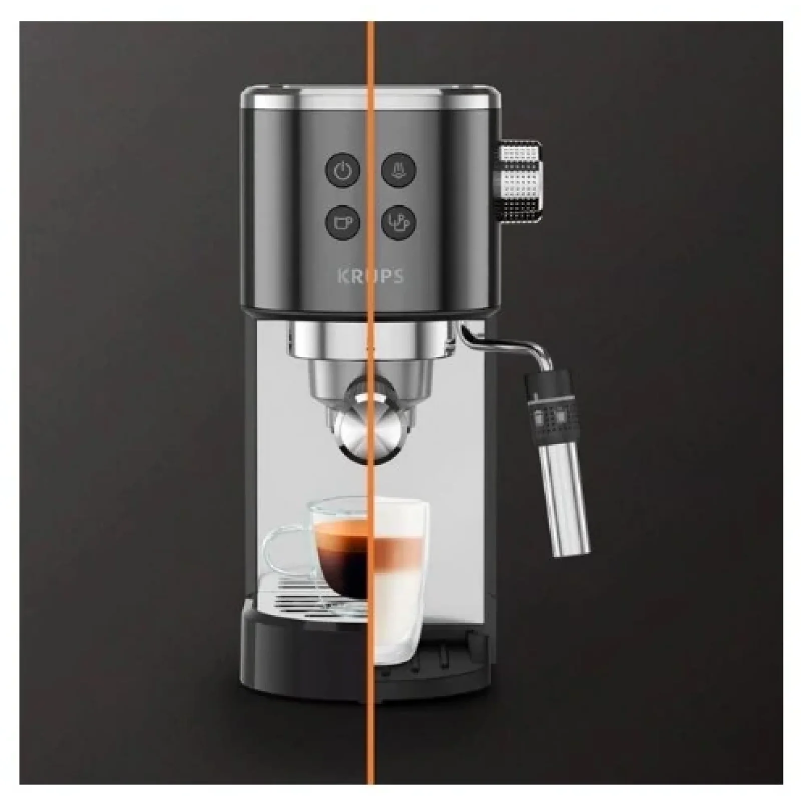 Кофеварка эспрессо Krups XP444G10 UA