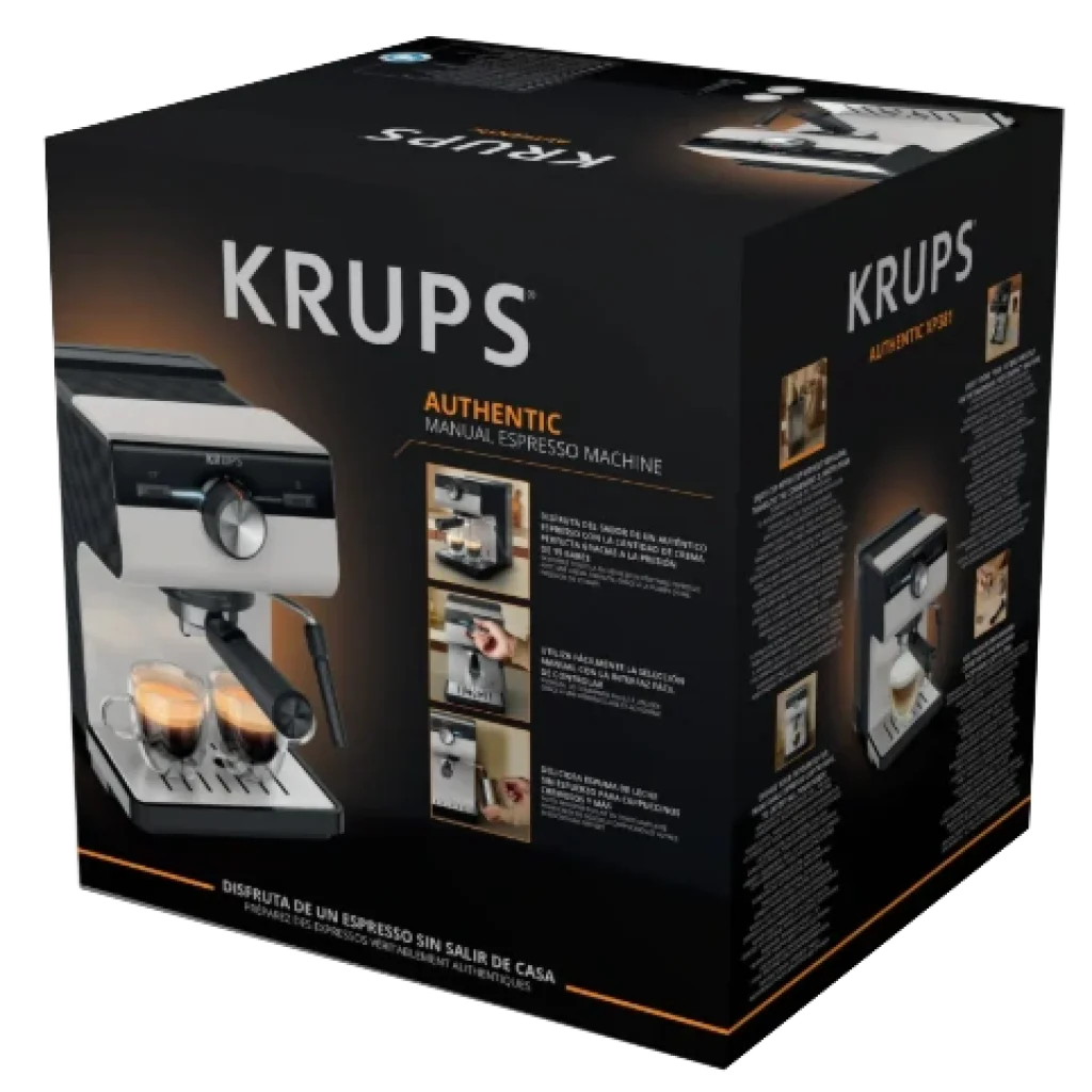 Кофеварка эспрессо Krups XP381810 OPIO GREY UA