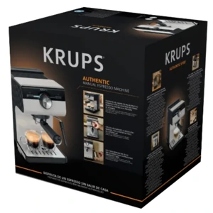 Кофеварка эспрессо Krups XP381810 OPIO GREY UA